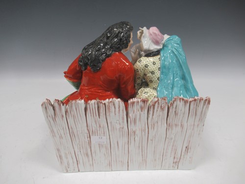 Lot 6 - A large Sampson porcelain figure group, after...