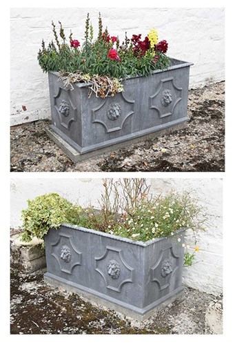 Lot 682 - A pair of modern lead cisterns