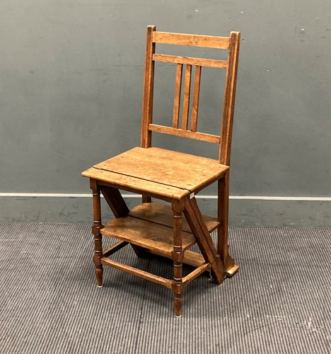 Lot 424 - A set of early 20th century walnut metamorphic...
