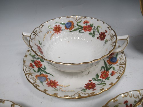 Lot 7 - A Royal Crown Derby Chatsworth part dinner...