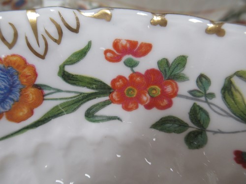 Lot 7 - A Royal Crown Derby Chatsworth part dinner...
