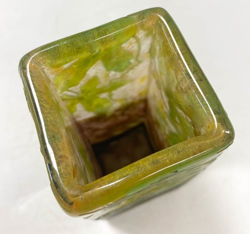 Lot 2 - A Daum Nancy pâte de verre cameo glass vase