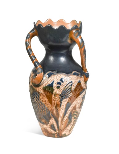 Lot 16 - A C. H. Brannam Lauder Barum vase