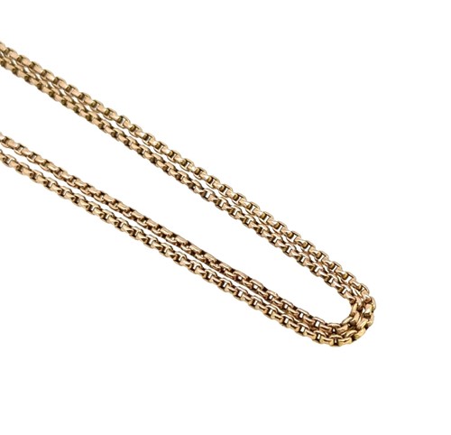 Lot 55 - A long guard chain