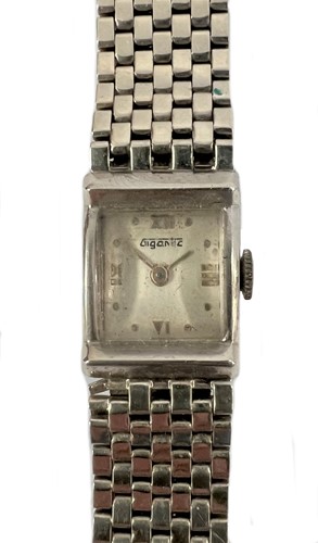Lot 350 - Gigantic Watch Company, Genève - A Swiss wristwatch