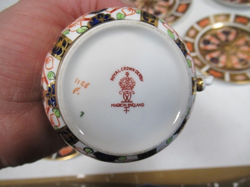 Lot 2 - A Royal Crown Derby part tea set, including...