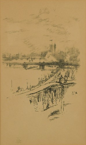 Lot 550 - James McNeill Whistler PRBA (1834-1903)