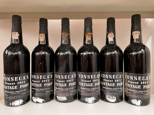 Lot 928 - Fonseca's Finest Vintage Port 1977