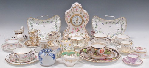 Lot 80 - A group of English porcelain retailed by...