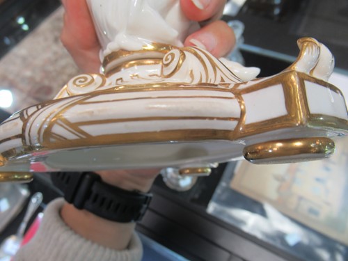 Lot 64 - A pair of Sevres style porcelain vases and...