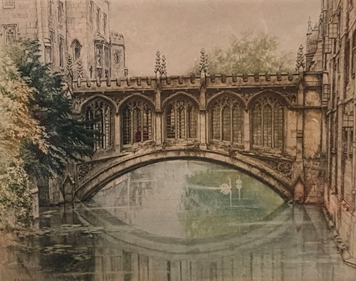 Lot 298 - Henry George Walker (1876-1932) The Bridge of...