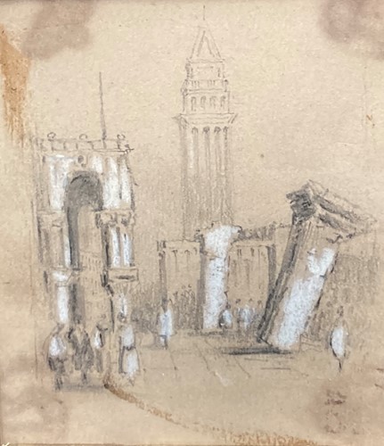 Lot 302 - Manner of Francesco Guardi, late 19th century,...