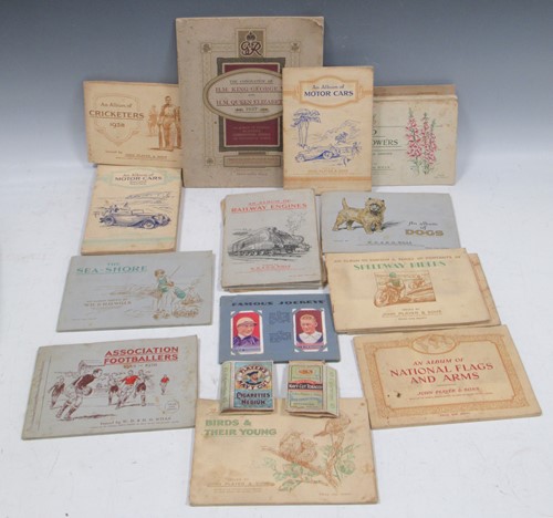 Lot 117 - Cigarette cards in albums including Speedway,...