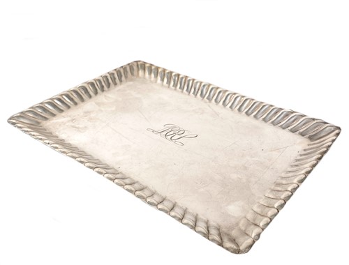 Lot 465 - An early 20th century American metalwares silver tray