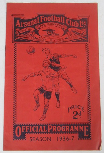 Lot 152 - Arsenal Football Club, season 1936-37:...