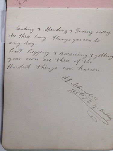 Lot 157 - Rare American boxing inscription and autograph,...