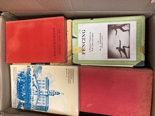 Lot 578 - A number of books to include sporting...