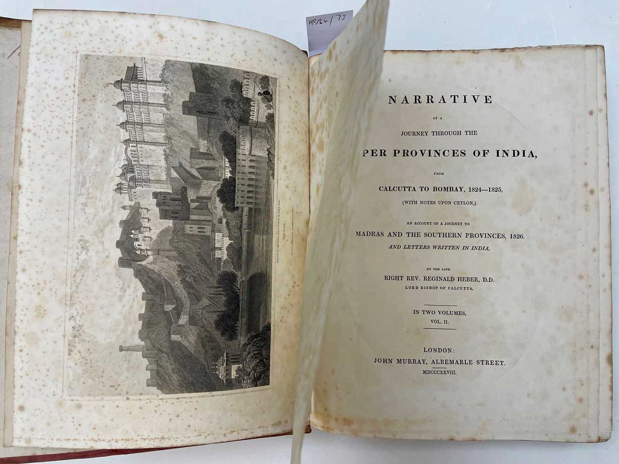 Lot 224 - HEBER (Reginald, Bishop of Calcutta)