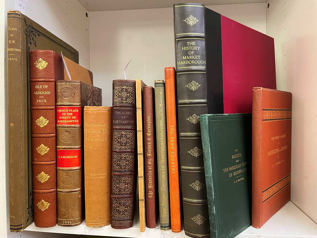 Lot 250 - County and church history, architecture etc.
