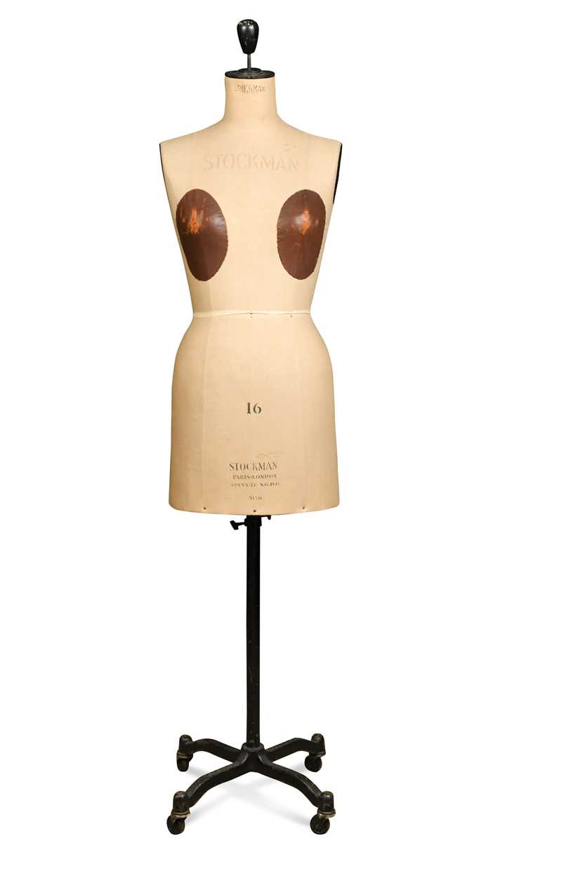 Lot 125 - Stockman of Paris & London, a dressmaker's dummy, early 20th century