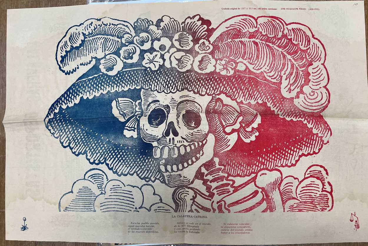 Lot 319 - Mexican 1960s political and anti-establishment artwork