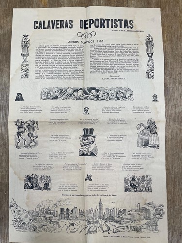 Lot 319 - Mexican 1960s political and anti-establishment artwork