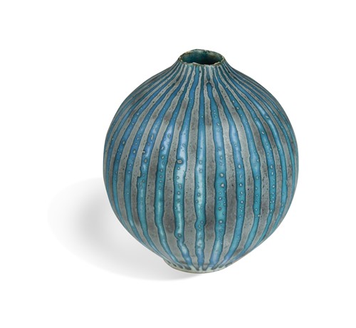 Lot 57 - Peter Beard (born 1951), a small stoneware vase