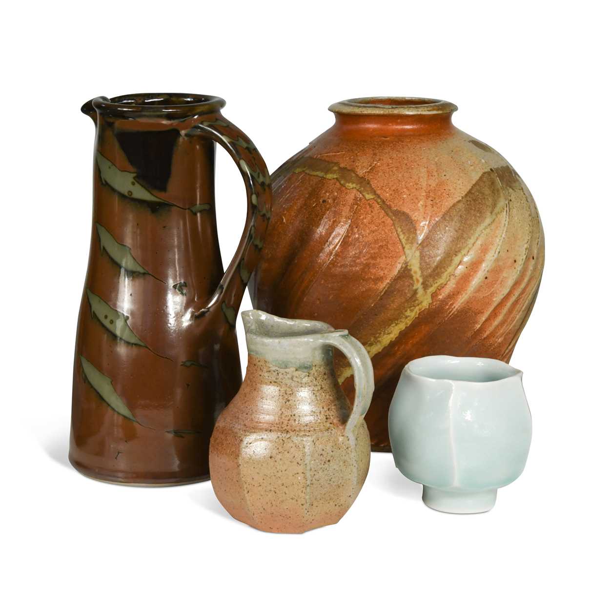 Lot 51 - A small collection of studio ceramics