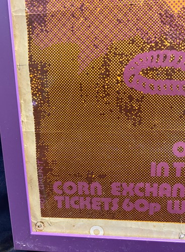 Lot 159 - 'Rock', a poster designed by Hot Grunt for the Last Minute Put Together Boogie Band,, featuring Syd Barrett