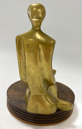 Lot 7 - A mid-century bronze group