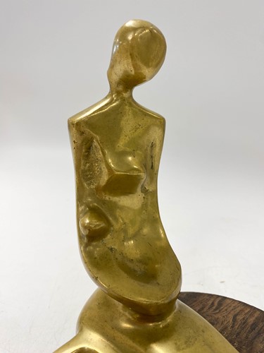 Lot 7 - A mid-century bronze group