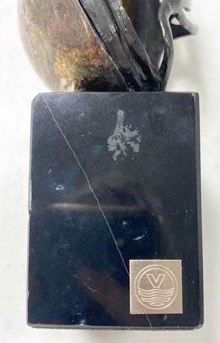 Lot 129 - A modernist silver plated sculpture