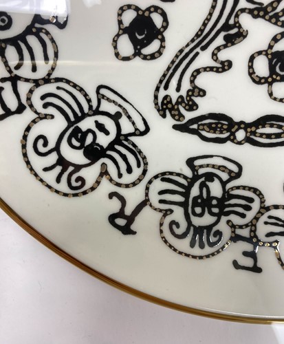 Lot 42 - Sir Grayson Perry CBE, RA (1960-), a framed Lion Queen plate