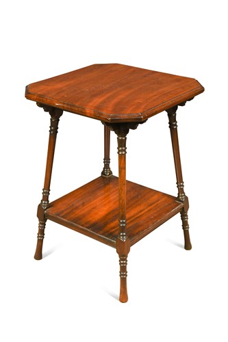 Lot 171 - An Aesthetic period mahogany occasional table