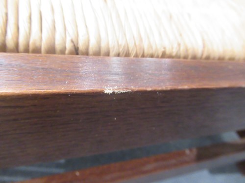 Lot 211 - Leopold and John George Stickley, an Arts & Crafts 'Mission' oak hall bench, designed 1906