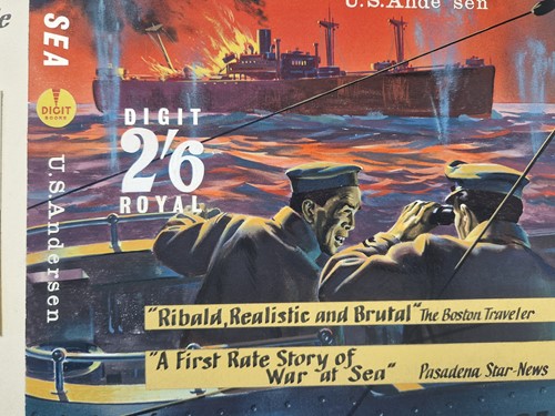 Lot 575 - Three unframed original cover designs for Digit Books