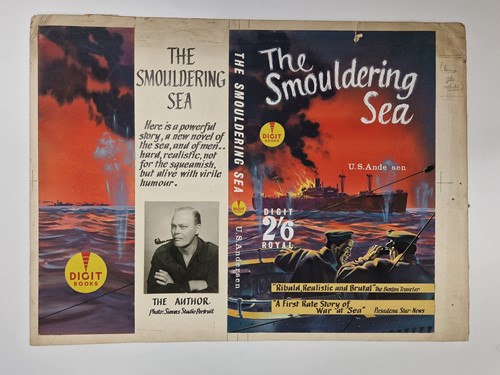 Lot 575 - Three unframed original cover designs for Digit Books