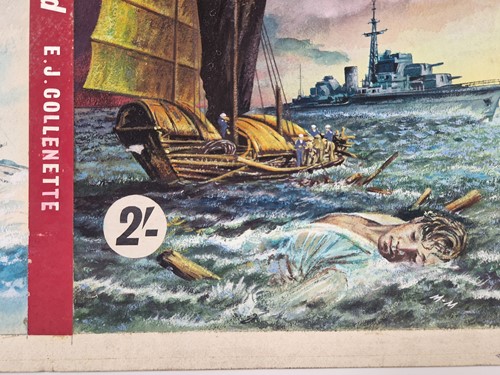 Lot 575 - Three unframed original cover designs for Digit Books