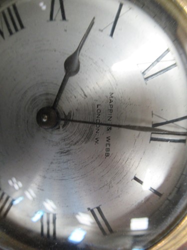 Lot 43 - A gong striking carriage clock, engraved date '...