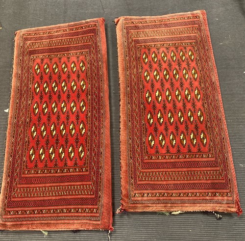 Lot 474 - A pair of early 20th century rug Afgan...