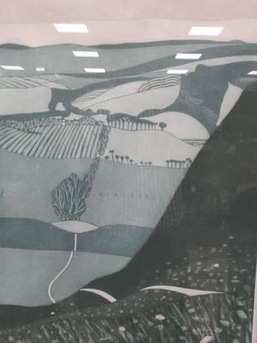 Lot 315 - John Brunsdon From Eggenden Hill etching...