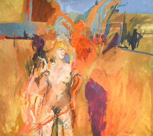 Lot 394 - Jane Corsellis NEAC, RWS, RCA (1940-)