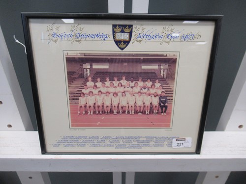 Lot 221 - A collection of thirteen Oxford University...