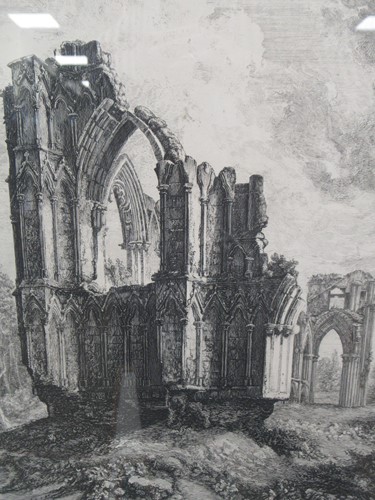 Lot 616 - John Coney Fountain abbey Yorkshire engraving...