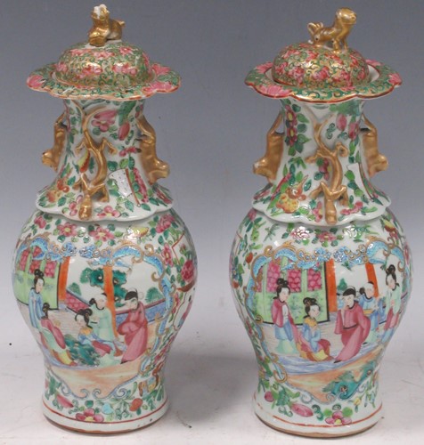 Lot 17 - A pair of Chinese, early 20th century, Canton...