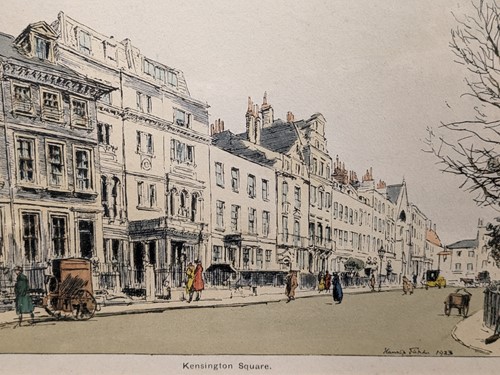 Lot 554 - Hanslip Fletcher (British. 1874-1955)