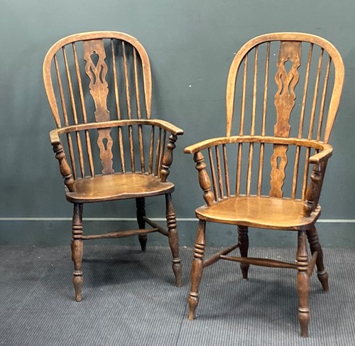 Lot 468 - A pair of late 19th / early 20th century ash...