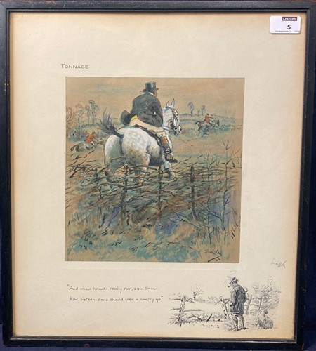 Lot 5 - Charles Johnson Payne 'Snaffles' (British, 1884-1967)