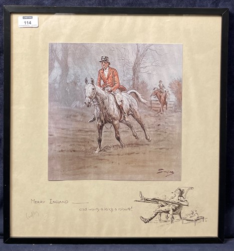 Lot 114 - Charles Johnson Payne 'Snaffles' (British, 1884-1967)
