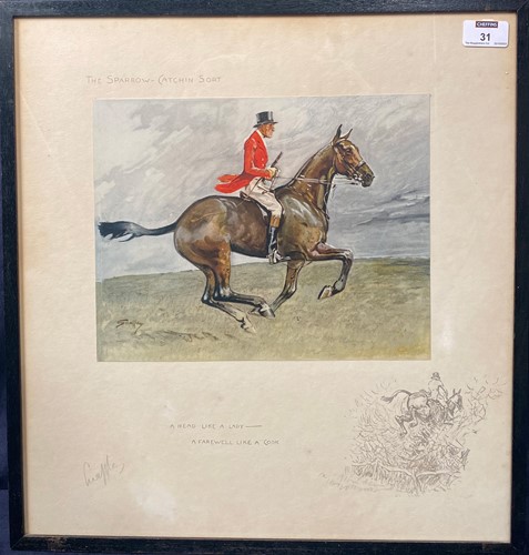 Lot 31 - Charles Johnson Payne 'Snaffles' (British, 1884-1967)